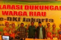 Perwakilan Warga Riau Dukung Ahok-Djarot