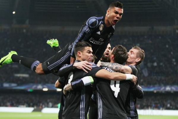 Bermain di Santiago Bernabeu, Cristiano Ronaldo dkk menang lewat drama enam gol.
