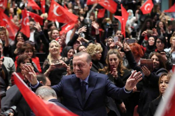 Erdogan menyalahkan duta besar Amerika Serikat kepada Turki karena krisis diplomatik antara kedua negara