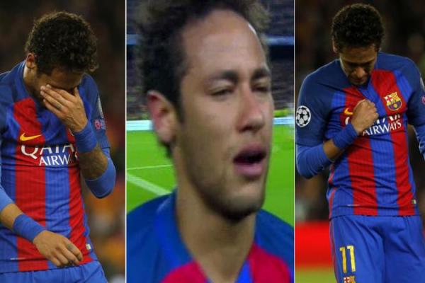 Kekalahan itu menjadi pukulan menyakitkan bagi Neymar, pasalnya saat ini dirinya menjadi kandidat peraih Ballon d`Or dan menjuarai Liga Champions adalah salah satu modal.