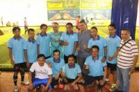 Menaker Gelar Turnamen Futsal Serikat Buruh dan Pengusaha