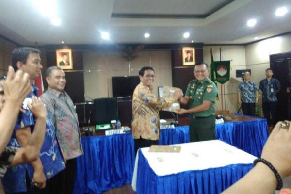 Kementerian Pertanian gandeng  Tentara Nasional Indonesia Angkatan Darat (Aster TNI-AD) kerjasama pemenuhan daging sapi dan kerbau di dalam negeri, Jumat (28/4)