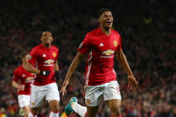 Gol Rashford menjadi sejarah bagi United, yang menjadi tim pertama di Liga Champions yang mengalami kemajuan setelah kalah dua gol atau lebih di kandang pada pertandingan pertama babak sistem gugur