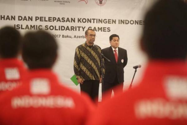 Kontingen akan turun di 13 cabang olahraga yang dipertandingkan.