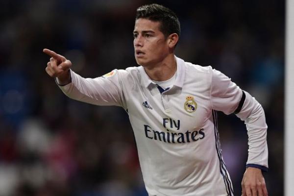 Gelandang Real Madrid, James Rodriguez menjadi pemain incaran utama klub MLS Inter Miami di bursa transfer mendatang. 