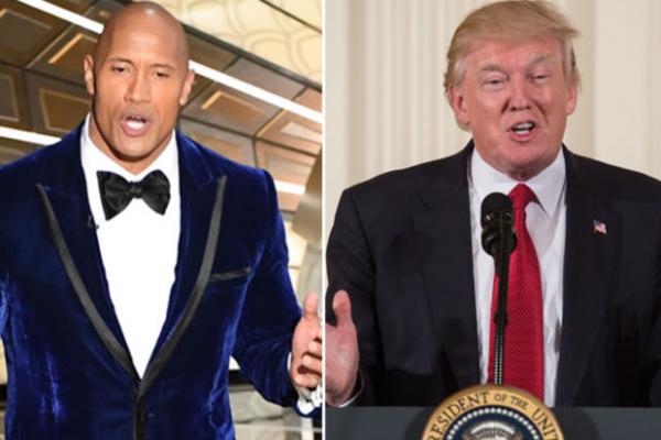 Artis Hollywood, Dwayne Johnson yang dikenal dengan sapaan The Rock berhasrat untuk menjadi Presiden Amerika Serikat setalh Donald Trump