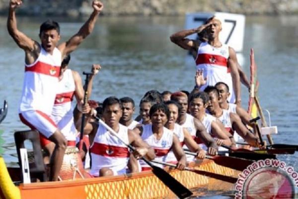 Pada lomba tersebut Indonesia memenangi nomor 800 meter dengan 12 pedayung, setelah mengalahkan tujuh tim peserta.