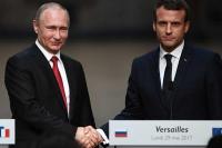 Dihadapan Putin, Macron: Rusia Berusaha Merusak Pemilu Prancis