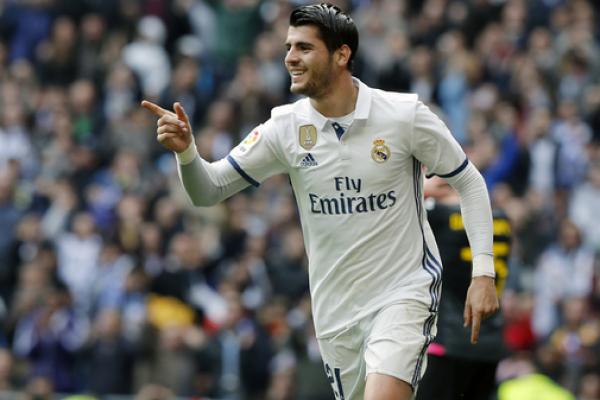 United telah menawar striker Real Madrid, Alvaro Morata, sebesar 52 juta pound.