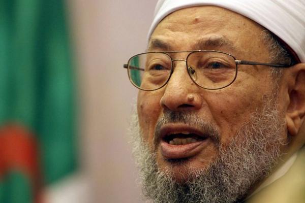 Termasuk ulama, Mesir Yusuf al-Qaradawi, salah satu pemimpin spiritual Ikhwanul Muslimin.
