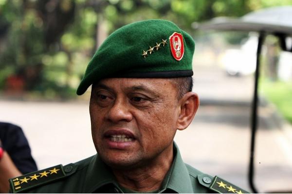antan Panglima TNI Jenderal Gatot Nurmantyo mendaftarkan diri sebagai bakal calon presiden (Capres) dari Partai Gerindra untuk Pilpres 2019 mendatang.