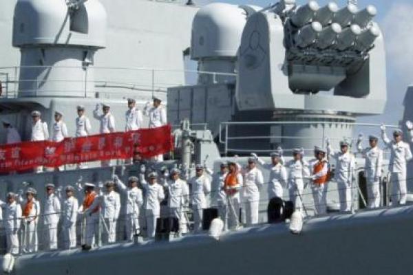 Pada 2014, dua kapal perang China bertandang untuk pertamkalinya ke Iran untuk latihan angkatan laut bersama selama empat hari
