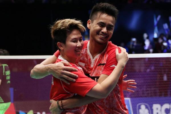 Sejak pertama kali berpartisipasi di Indonesia Open tahun 2011, Tontowi/Liliyana baru kali ini tampil sebagai juara.