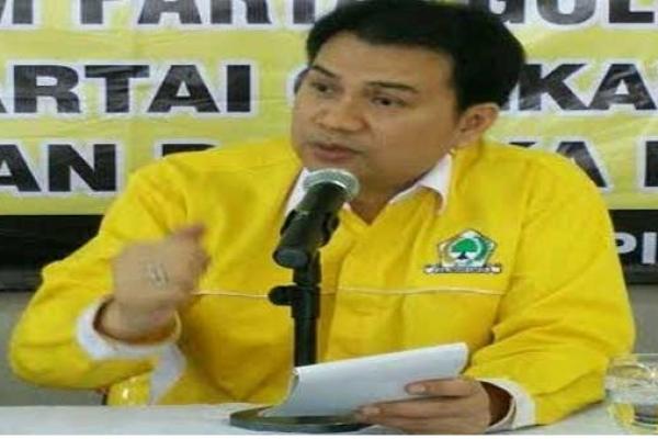 Ketua pemenangan pemilu Sumatera III DPP Partai Golkar, Azis Syamsudin siap untuk memenangkan pasangan Calon Gubernur dan Calon Wakil Gubernur Lampung, Arinal Djunaidi-Chusnunia Chalim.