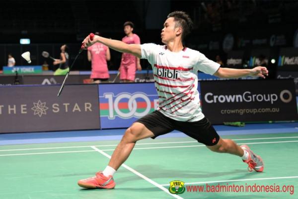 Sementara, atlet lain Merah-Putih Jonatan Christie kalah dari pemain legendaris China,  Lin Dan pada pertandingan putaran kedua turnamen