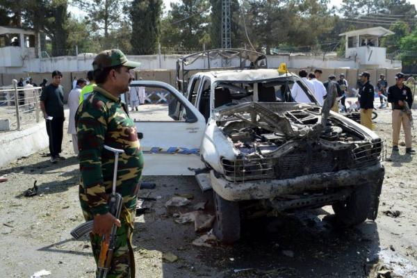 Serangan tersebut merupakan pemboman mematikan kedua di negara Pakistan Jumat ini