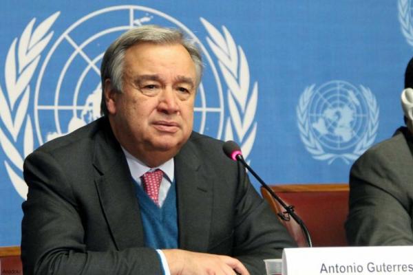 Wakil jurubicara PBB, Farhan Haq mengatakan pertemuan itu dijadwalkan Sabtu hari ini di Washington, di mana Guterres juga berencana untuk menghadiri acara Portugis-Amerika.