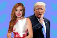 Begini Sosok Trump di Mata Lindsay Lohan
