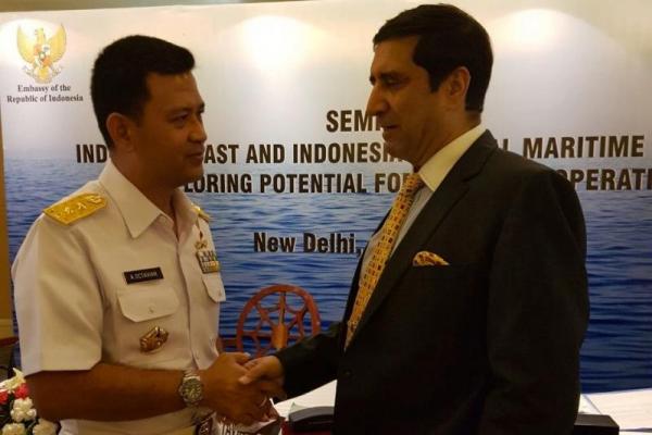 Kerjasama maritim antara Indonesia dan India dapat ditingkatkan sesuai visi dan kebijakan Poros Maritim Dunia dan Act East India’s Policy