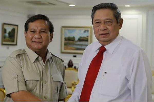 Ketua Umum Partai Demokrat Susilo Bambang Yudhoyono (SBY) akan menggelar pertemuan dengan Ketua Umum Partai Gerindra Prabowo Subianto.