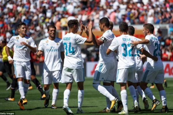 Dalam pertandingan putaran kedua di Santiago Bernabeu, El Real menang 2-0, dengan skor agregat 5-1.