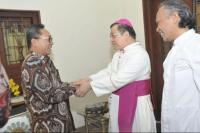 Temui Uskup Diosis Malang, Ketua MPR: Kita Semua Saudara Sebangsa
