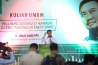 Menpora Ajak Mahasiswa UNISNU Tatap Tahun Emas 2045