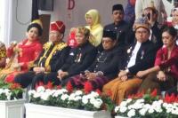 Pimpinan MPR RI Hadiri Peringatan HUT RI ke 72 di Istana Merdeka