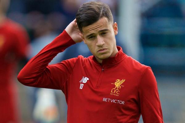 Coutinho tampil terakhir untuk klub pada 22 Oktober dalam kekalahan 4-1 Liverpool atas Tottenham di Liga Primer, 