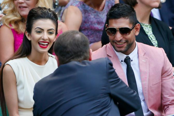 Faryal Makhdoom, istri petinju asal Inggris Amir Khan mengumumukan sendang mengandung anak keduanya.