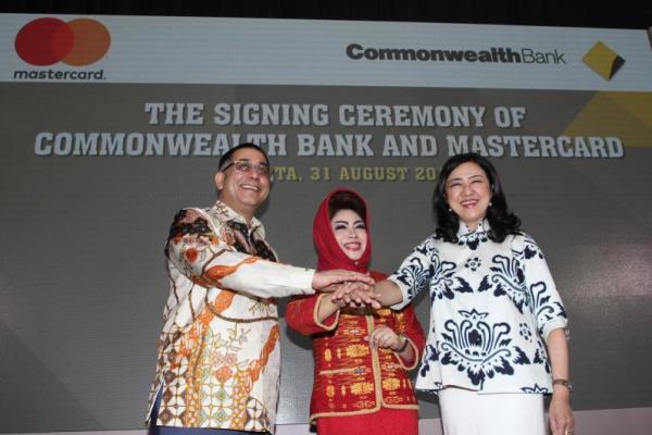 Ingin tingkatkan inklusi keuangan entrepeneur wanita di Indonesia PT Bank Commonwealth bekerjasama dengan Mastercard luncurkan program WISE