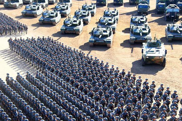 Angkatan udara China melakukan latihan militer di Teluk Bohai persis bersebelahan dengan semenanjung Korea saat Korea Utara 