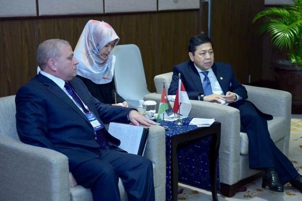 Indonesia dan Jordania memiliki kesamaan sikap dalam menghadapi berbagai tragedi kemanusiaan yang terjadi di belahan dunia, seperti di Palestina dan Myanmar.