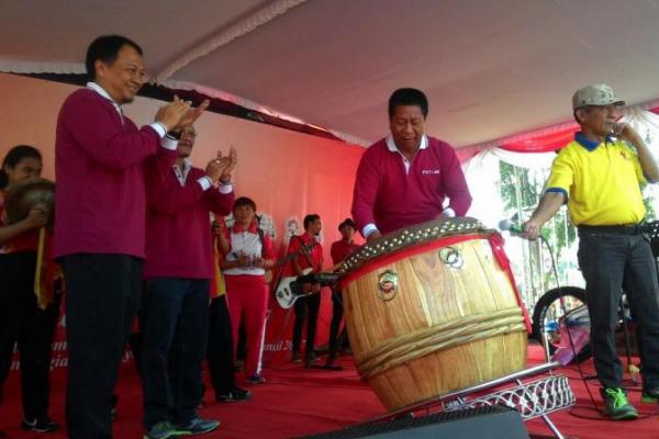 Perayaan Haornas 2017 awalnya direncanakan dihadiri langsung oleh Presiden RI Joko Widodo, tapi lantaran padatnya agenda membuat rencana tersebut urung terlaksana. 