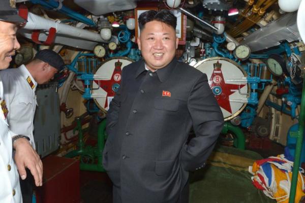 Presiden Amerika Serikat Donald Trump mengolok-olok pemimpin Korea Utara, Kim Jong un sebagai `Manusia Roket`