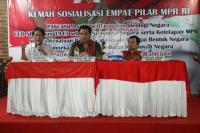 Kemah Sosialisasi Empat Pilar: Tantangan ke Depan Semakin Berat