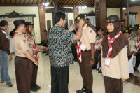 Api Unggun Mengakhiri Kemah Sosialisasi Empat Pilar MPR di Ungaran