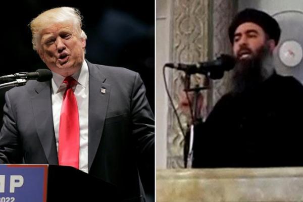 Trump mengatakan, pemimpin ISIS meledakkan dirinya menggunakan rompi sambil menangis dan merintih selama serangan pasukan opsir khusus AS di Suriah.