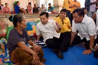 Ketua DPR Ajak Pengungsi Gunung Agung Bali Tabah dan Suka Cita