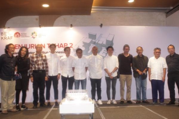 Dewan juri memutuskan peserta nomor urut  VAB 010 dengan tema Sunyata menjadi wakil Indonesia untuk merancang konsep Paviliun Indonesia di VAB 2018.