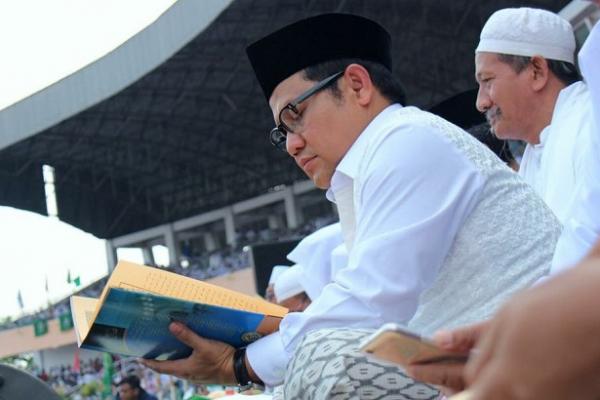 Ketua Umum Partai Kebangkitan Bangsa (PKB) Muhaimin Iskandar (Cak Imin) memiliki elektabilitas tertinggi sebagai calon wakil presiden (Cawapres) dari tokoh muslim.