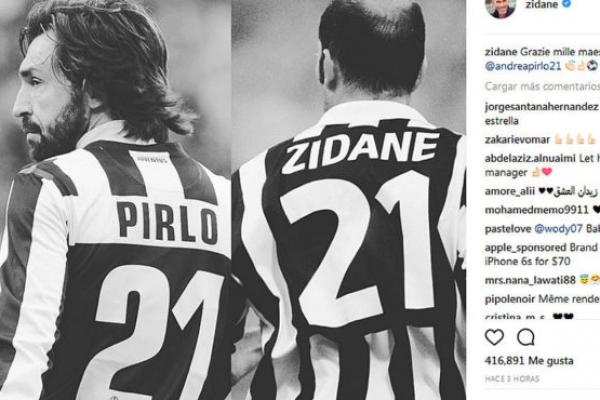 Melalui akun instagram pribadinya, manajer asal Prancis itu mengungkapkan rasa terima kasihnya kepada Pirlo atas dedikasinya terhadap sepakbola selama ini.