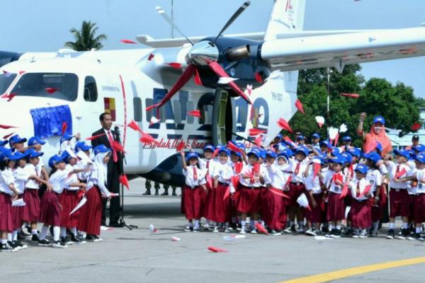 Alasannya, uji terbang (pilot test) masih terus dilaksanakan hingga saat ini, guna mengetahui dan memetakan masalah saat N-219 terbang di angkasa.