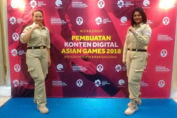 Peserta Kirab memastikan bakal terus mendukung gelaran Asian Games 2018 lewat media sosial.