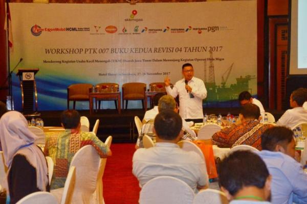 Erwin menjelaskan, SKK Migas berkomitmen meningkatkan penggunaan tingkat kandungan dalam negeri (TKDN) di industri hulu migas.