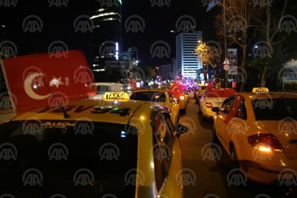 Ketua Asosiasi Pengemudi Taksi Huseyin Duman, menyerukan pengemudi Taksi di Istanbul memboikot semua produk yang berasal dari Israel dan Amerika Serikat