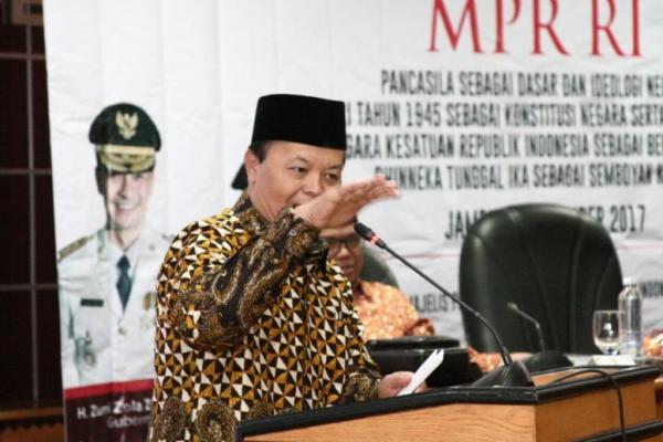 Sosialisasi empat pilar ini untuk menyegarkan kembali ingatan pada sejarah Indonesia