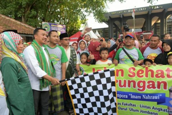 Imam Nahrawi kembali mengajak masyarakat untuk tetap berolahraga