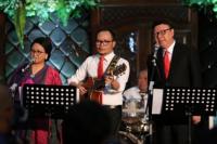 Aksi Menteri Ngeband di Pernikahan Putri Pratikno
