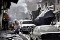Ledakan Bom di Kabul Tewaskan Puluhan Warga